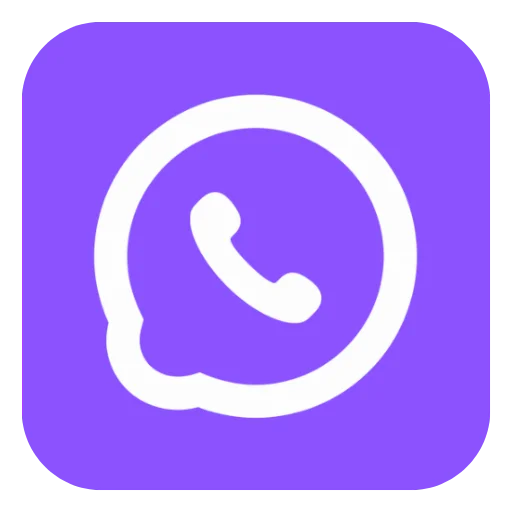 WhatsApp Plus Morado