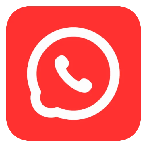 WhatsApp Plus Rojo